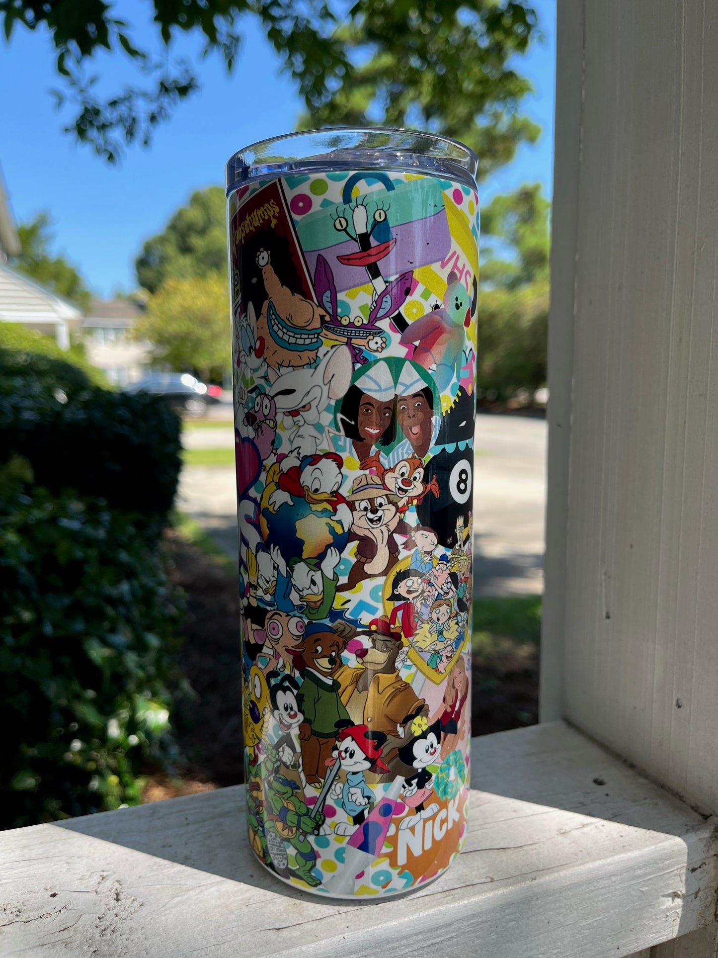 Love The 90's Cartoon 20oz Tumbler